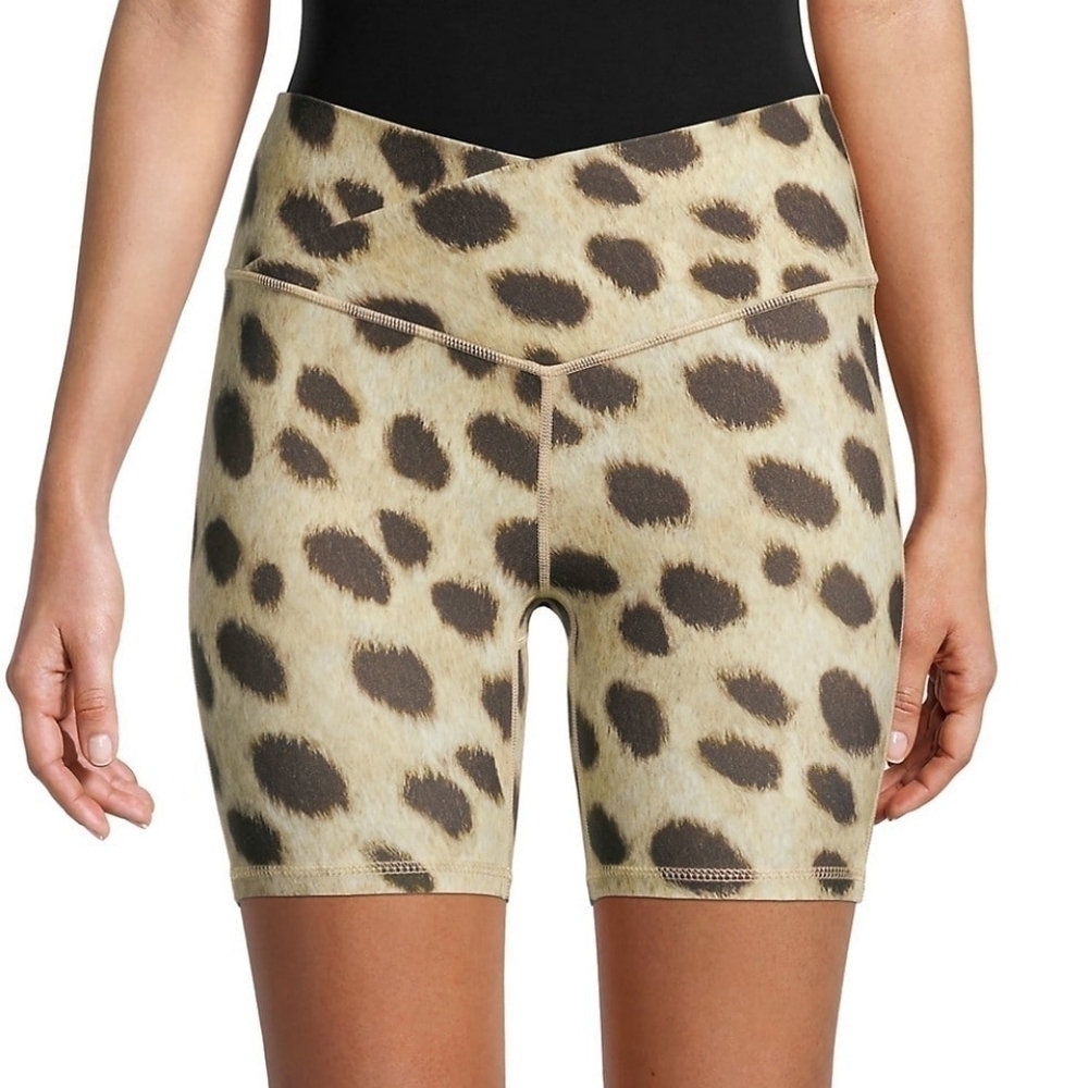WeWoreWhat Dotted Splice Bike Short XS